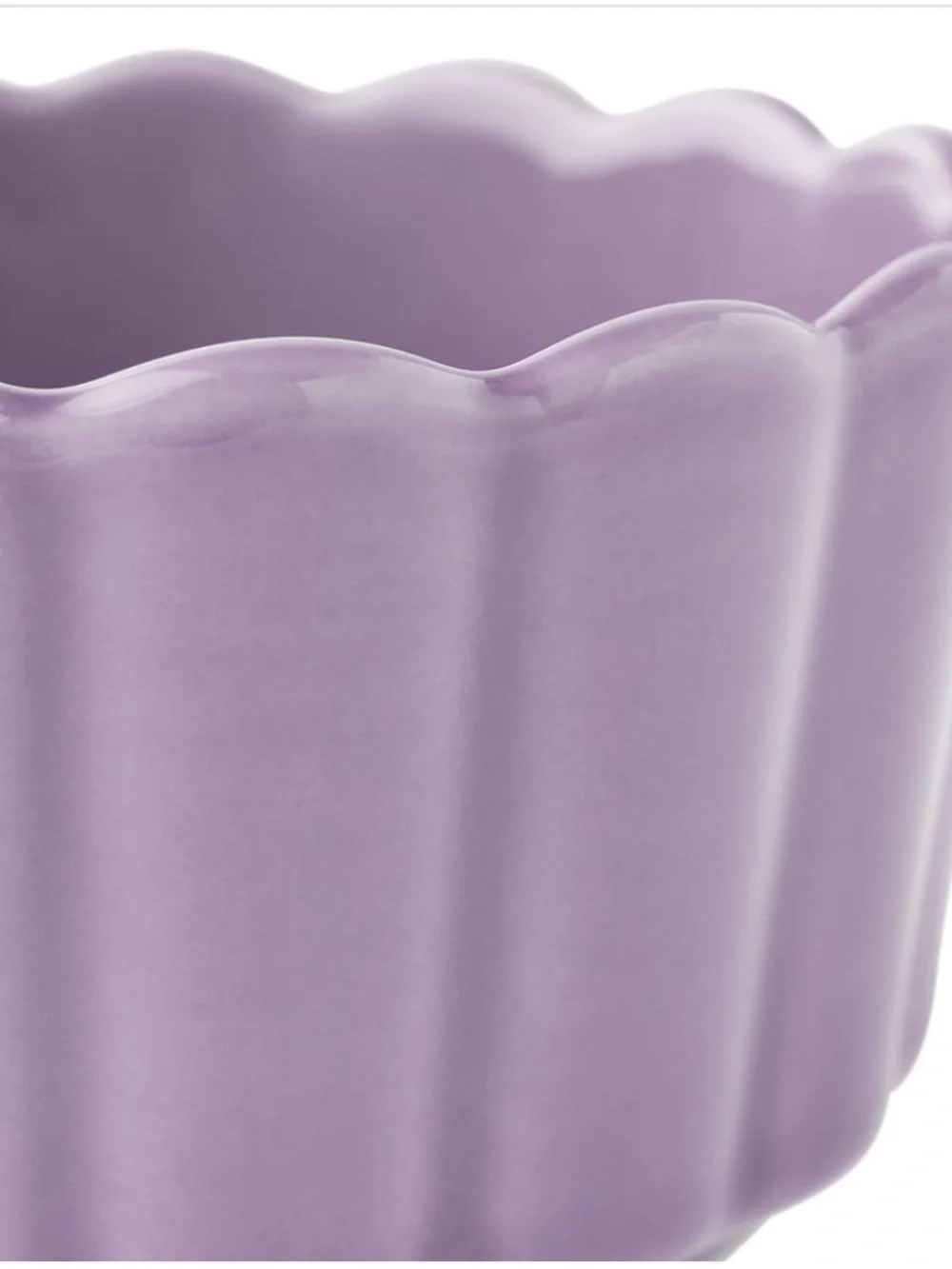 The Pioneer Woman Lilac Scalloped Ceramic Ramekin Set - 4 Pack
